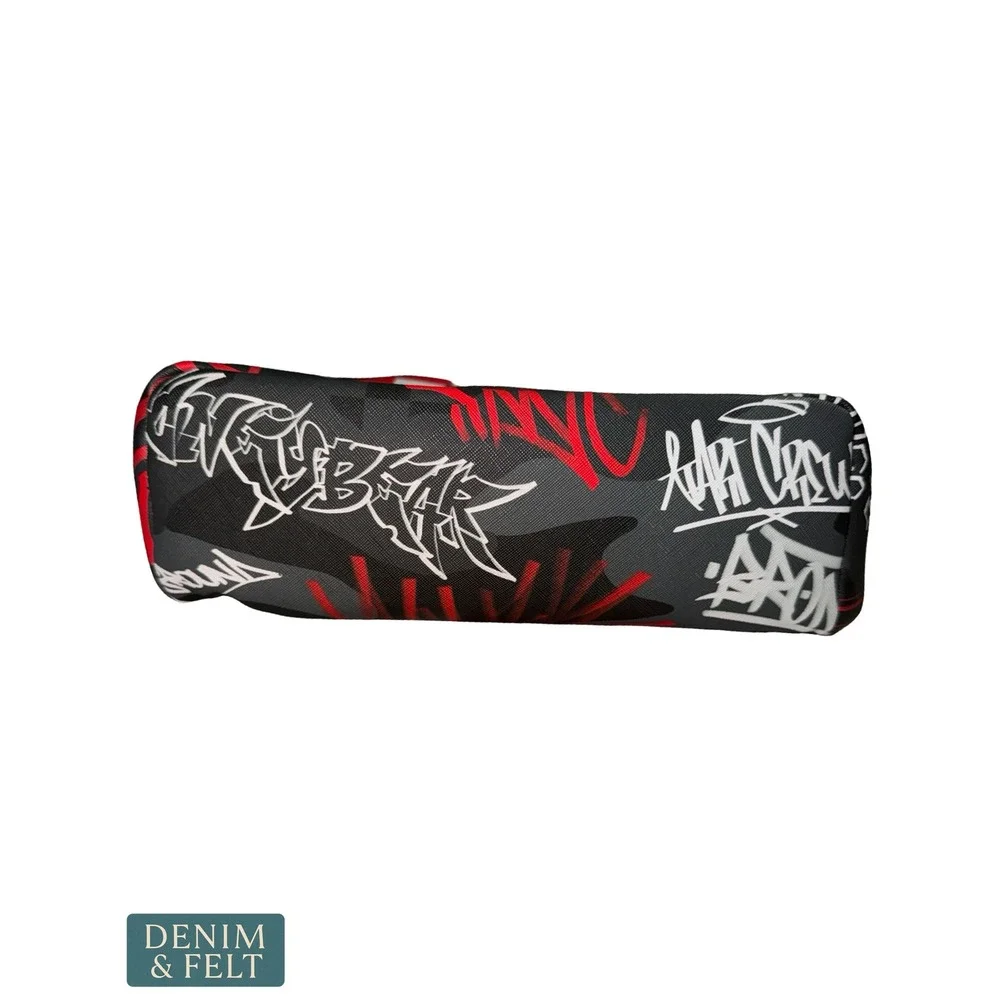 NEW Sprayground Branded Bandit Shark Backpack Black White Red Unisex Streetwear
